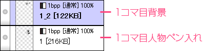 ペン入れ