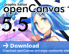 Painting Softwere openCanvas4.5+