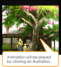 Making animation of illustration procedure