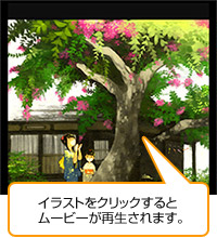 イラスト動画再生