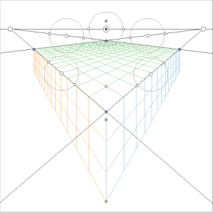ペイントソフト openCanvas 2点透視