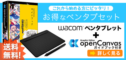 ペンタブレットセットパッケージ（ガイドブック同梱）版を見る